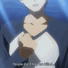 People Die If They Are Killed Did You Really Think That Killing Me Would Be Enough To Make Me Die GIF - People Die If They Are Killed Did You Really Think That Killing Me Would Be Enough To Make Me Die Misfit Of Demon King Academy GIFs
