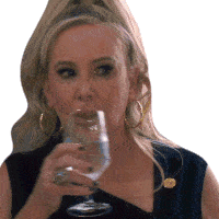 Drinking Water Shannon Storms Beador Sticker - Drinking Water Shannon Storms Beador Real Housewives Of Orange County Stickers