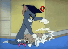 Jerry Slap GIF - Jerry Slap Tom And Jerry GIFs