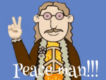 Peaceman Making Peace Sign GIF - Peaceman Making Peace Sign Happy GIFs