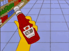 The Simpsons Ketchup GIF - The Simpsons Ketchup Catsup GIFs