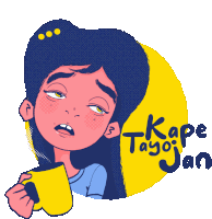 Kape Coffee Sticker - Kape Coffee Good Morning Stickers