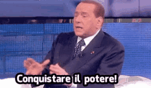 Potere Conquistare Il Potere Berlusconi GIF - Power Conquer The Power Berlusconi GIFs