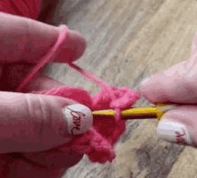 Crochet Crocheting GIF - Crochet Crocheting Crochet Tiktok GIFs