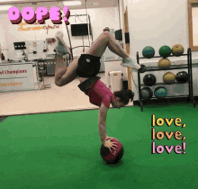 Handstand Hand Stand Day GIF - Handstand Hand Stand Day Get Upside Down GIFs