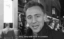 Tom Hiddleston GIF - Tom Hiddleston Cold GIFs