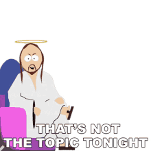 thats not the topic tonight jesus christ south park s3e2 spontaneous combustion