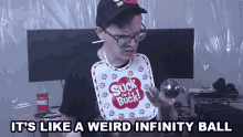 Its Like A Weird Infinity Ball Ball Tayo GIF - Its Like A Weird Infinity Ball Infinity Ball Ball Tayo GIFs