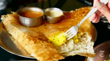 Dosa GIF - Indian Dinner Streetfood GIFs