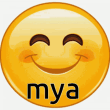 Mya Mya Smile GIF - Mya Mya Smile Mya Growl GIFs