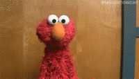 Elmo Shrug GIF - Elmo Shrug 不造 GIFs