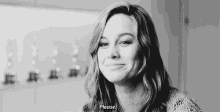 Brie Larson Smile GIF - Brie Larson Smile Please GIFs