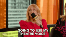 Going To Use My Theatre Voice Playful GIF - Going To Use My Theatre Voice Playful Beautiful GIFs