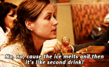 seconddrink pam the office theoffice seconddrink pam the office theoffice