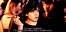 janet snakehole parks and rec rich widow janet snakehole parks and rec rich widow