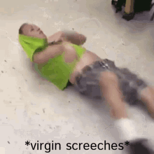 Virgin Virgin Screeches GIF - Virgin Virgin Screeches Screeches GIFs