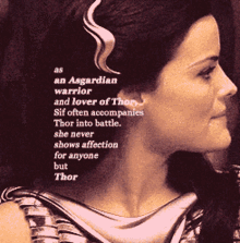 lady sif thor warrior asgardian asgard lady sif thor warrior asgardian asgard