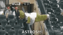 Astros Astros Mascot GIF - Astros Astros Mascot Houston Astros GIFs