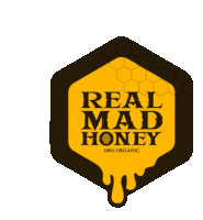 Real Mad Honey Bee Sticker - Real Mad Honey Mad Honey Honey Stickers