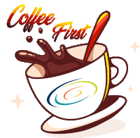 Coffee First Fanatical Sticker - Coffee First Fanatical Bold Stickers