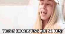 This Is Exhausting But So Fun Tiring GIF - This Is Exhausting But So Fun Exhausting So Fun GIFs