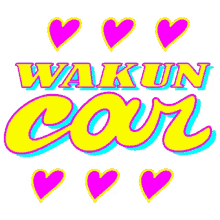 wakun car hearts love i love you in love