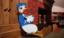 Donald Duck In Love GIF - Donald Duck In Love Hear Eyes GIFs