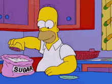 Grapefruit GIF - Homer Simpson Eat Sugar GIFs