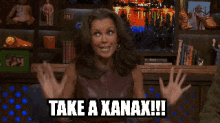 Vanessa Williams GIF - Take A Xanax Xanax Is The Answer GIFs