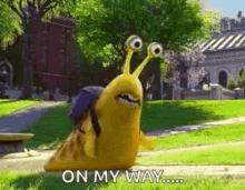 Monsters University On My Way GIF - Monsters University On My Way Slow GIFs