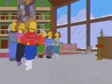Simpsons Caucus GIF - Simpsons Caucus Dancing GIFs