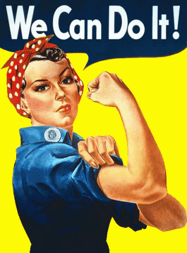 Rosie The Riveter GIF - Women Rosie The Riveter Power GIFs