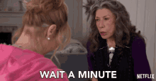 wait a minute lily tomlin frankie bergstein grace and frankie hold on