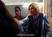 Doctor Who Thirteenth Doctor GIF - Doctor Who Thirteenth Doctor Two Birds One Stone GIFs