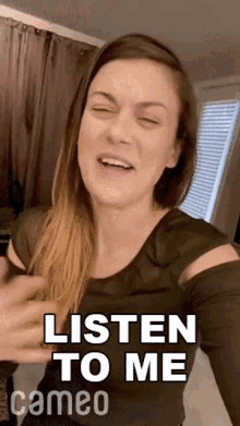 Listen To Me Lindsey Shaw GIF - Listen To Me Lindsey Shaw Cameo GIFs
