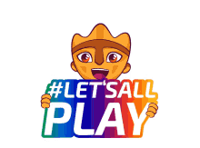 lets all play inclusive no discrimination excited todos jugamos