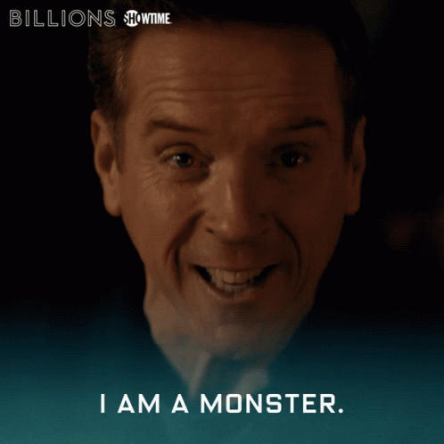 I Am A Monster Bobby Axelrod GIF - I Am A Monster Bobby Axelrod Damian Lewis GIFs