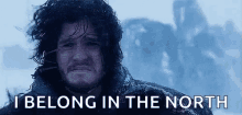 Jon Snow I Belong In The North GIF - Jon Snow I Belong In The North Game Of Thrones GIFs