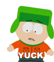 Yuck Kyle Sticker - Yuck Kyle South Park Stickers