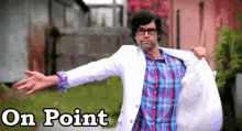 rhett and link on point dance dancing head