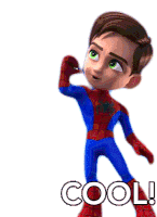 Cool Spider Man Sticker - Cool Spider Man Peter Parker Stickers
