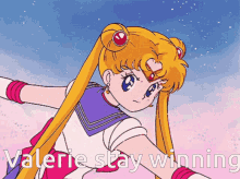 Valerie Sailor Moon GIF - Valerie Sailor Moon Valerie Stay Winning GIFs