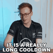 it is a really long cooldown tore excel esports long cooling period long recovery time