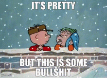 Peanuts Snow GIF - Peanuts Snow Its Pretty GIFs