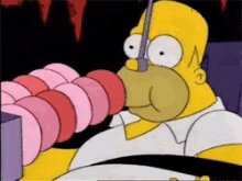 The Simpsons Donuts GIF - The Simpsons Donuts Homer Simpson GIFs