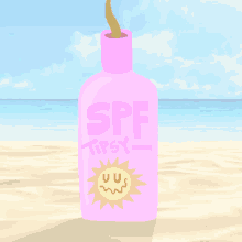 Tipsy Sunscreen (It'S Booze) GIF - Booze Tipsy Sunscreen GIFs