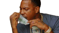 Checking Money Trouble Sticker - Checking Money Trouble You Aint Street Stickers