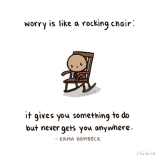 Worrying Rocking Chair GIF - Worrying Rocking Chair Erma Bombeck GIFs
