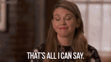 That'S All I Can Say. GIF - Younger Tv Younger Tv Land GIFs