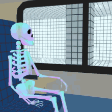 Skeleton Train GIF - Skeleton Train Ride GIFs